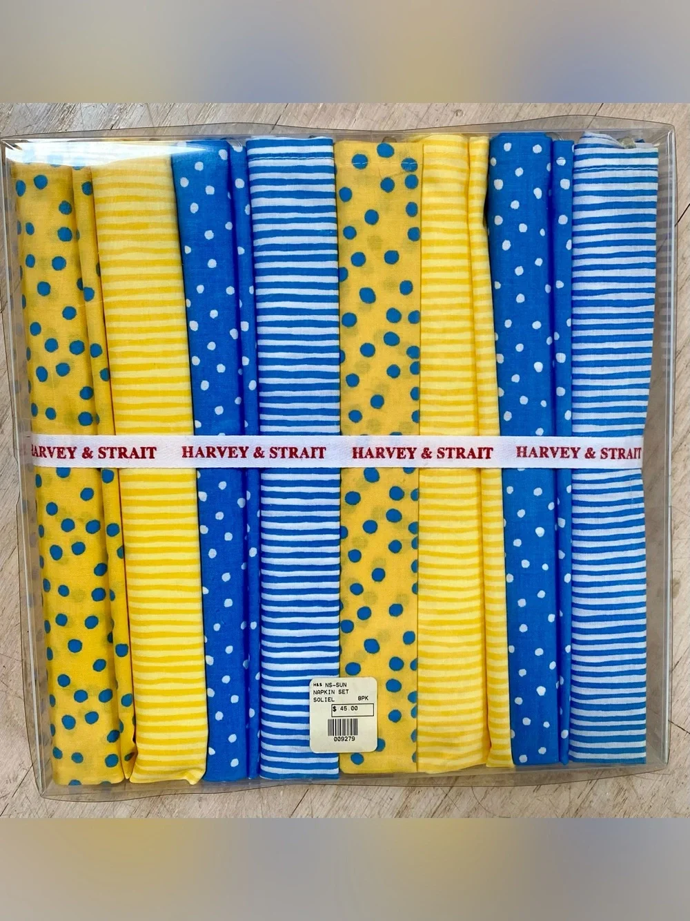 Vintage Harvey & Strait Cloth Napkin Set 16pc - 8 Dinner and 8 Cocktail